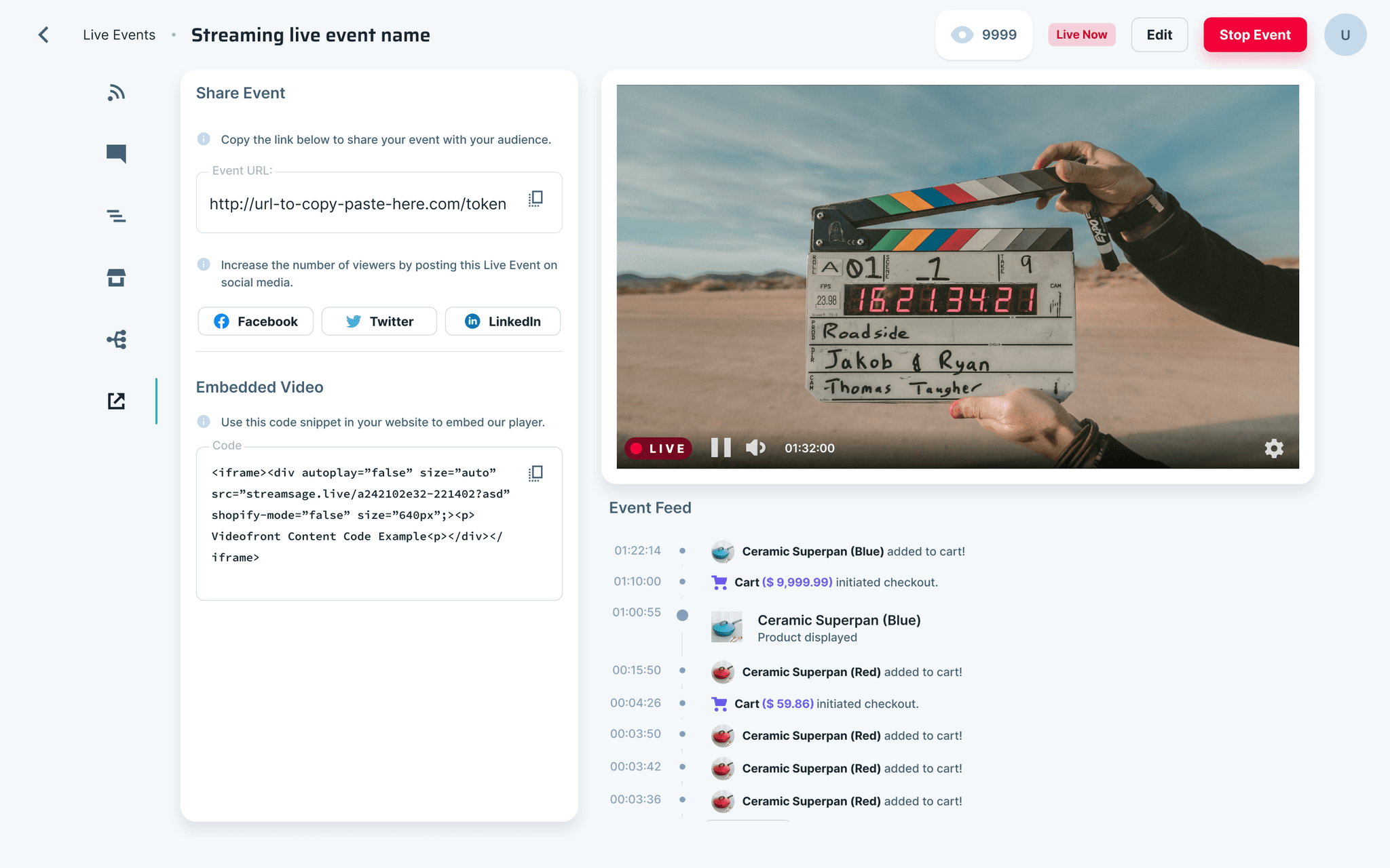 Stream Sage — design detail